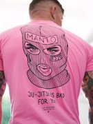 MANTO KTOF balaclava t-shirt-pink